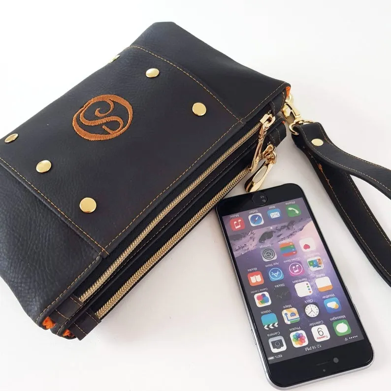Double Clutch Crossbody Bag
