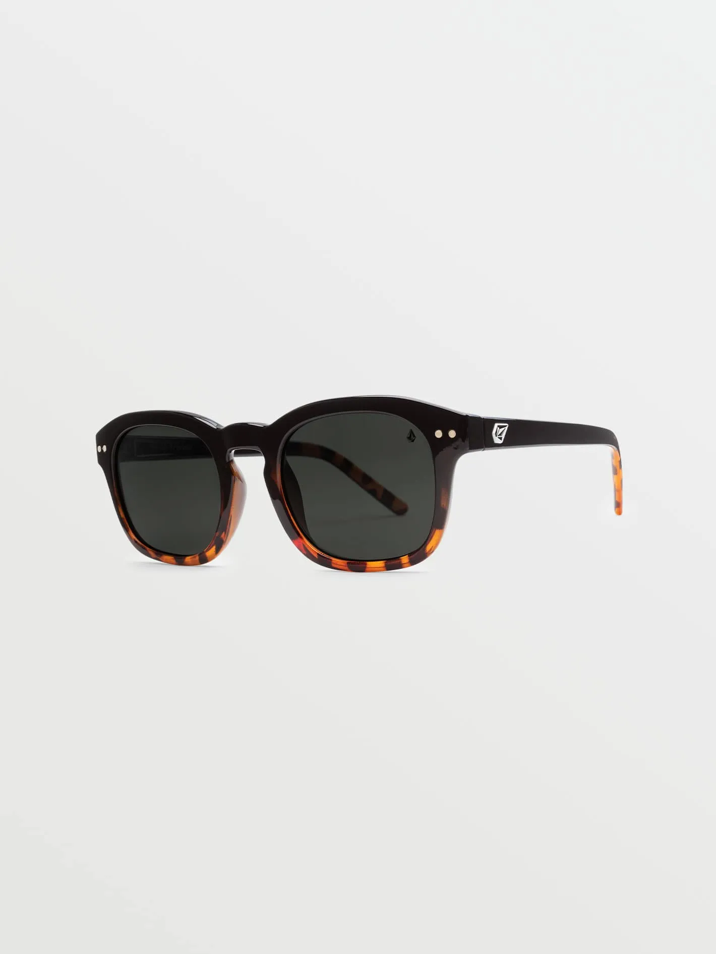 Earth Tripper Gloss Darkside Sunglasses (Gray Polar Lens) - DEAD ROSE