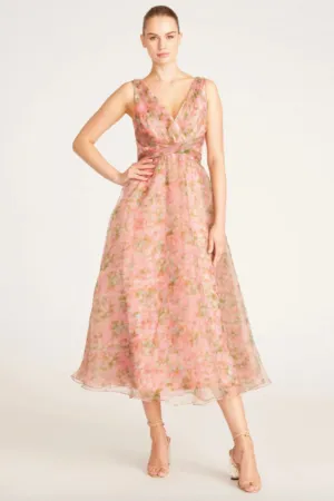 Elaine Tea Length Dress by Theia Couture - RENTAL