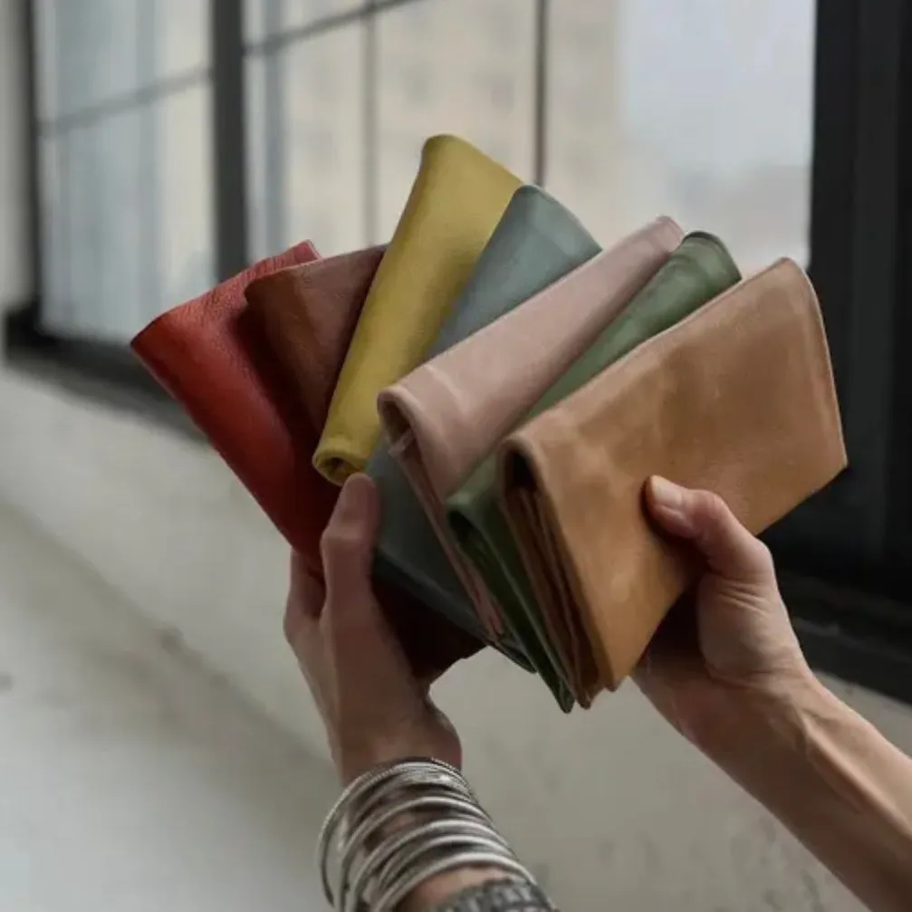 Eloise Handcrafted Leather Wallet Clutch