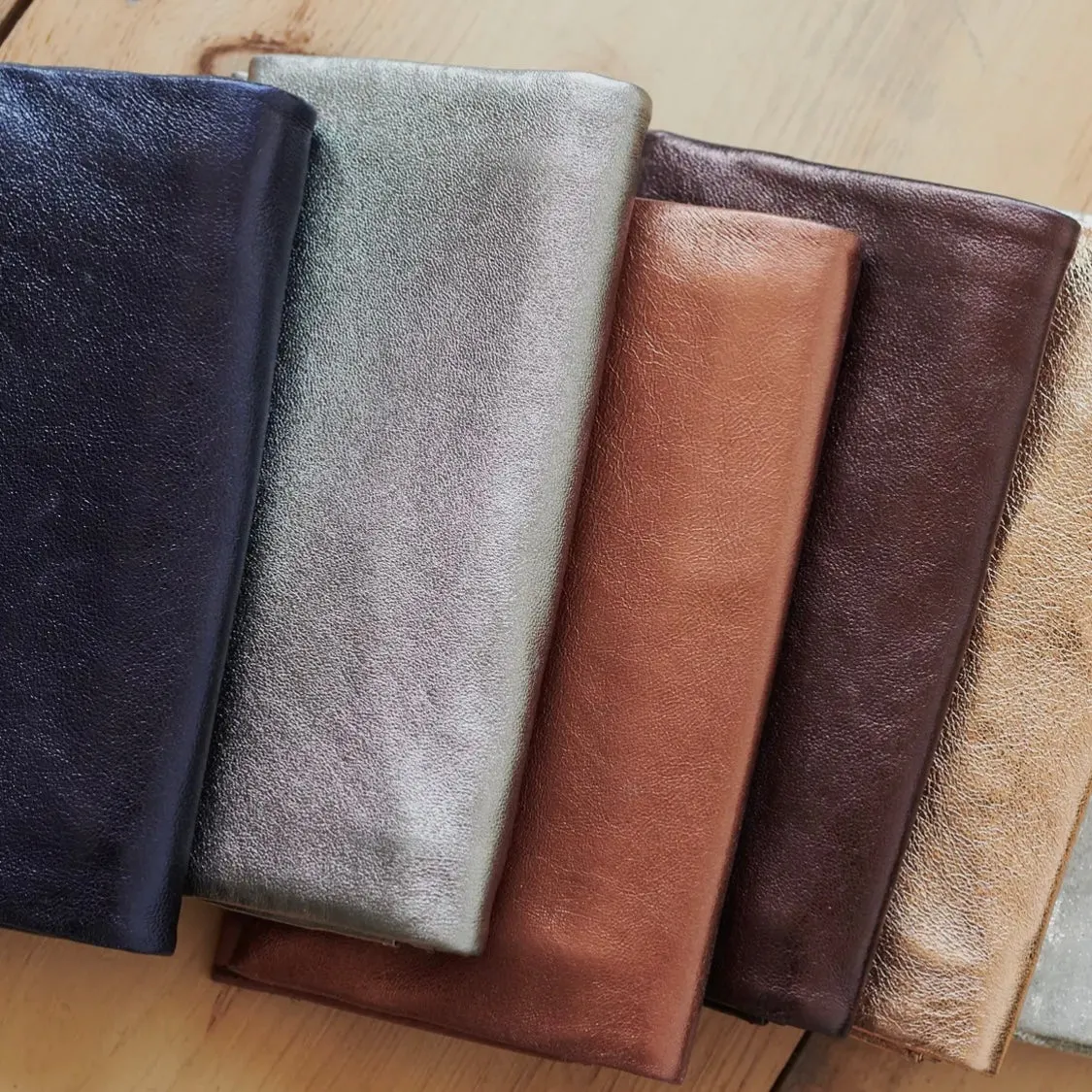 Eloise Handcrafted Leather Wallet Clutch