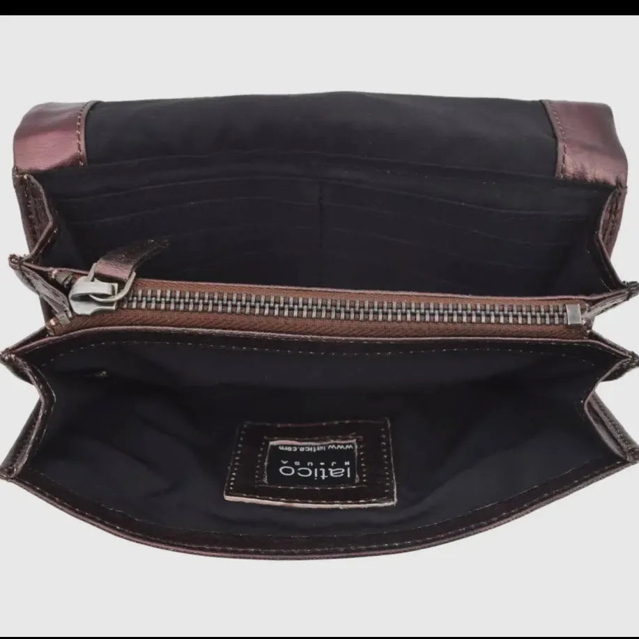 Eloise Handcrafted Leather Wallet Clutch