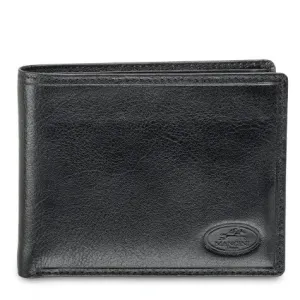 Equestrian RFID Wallet w/ Removable passcase and Coin Pocket