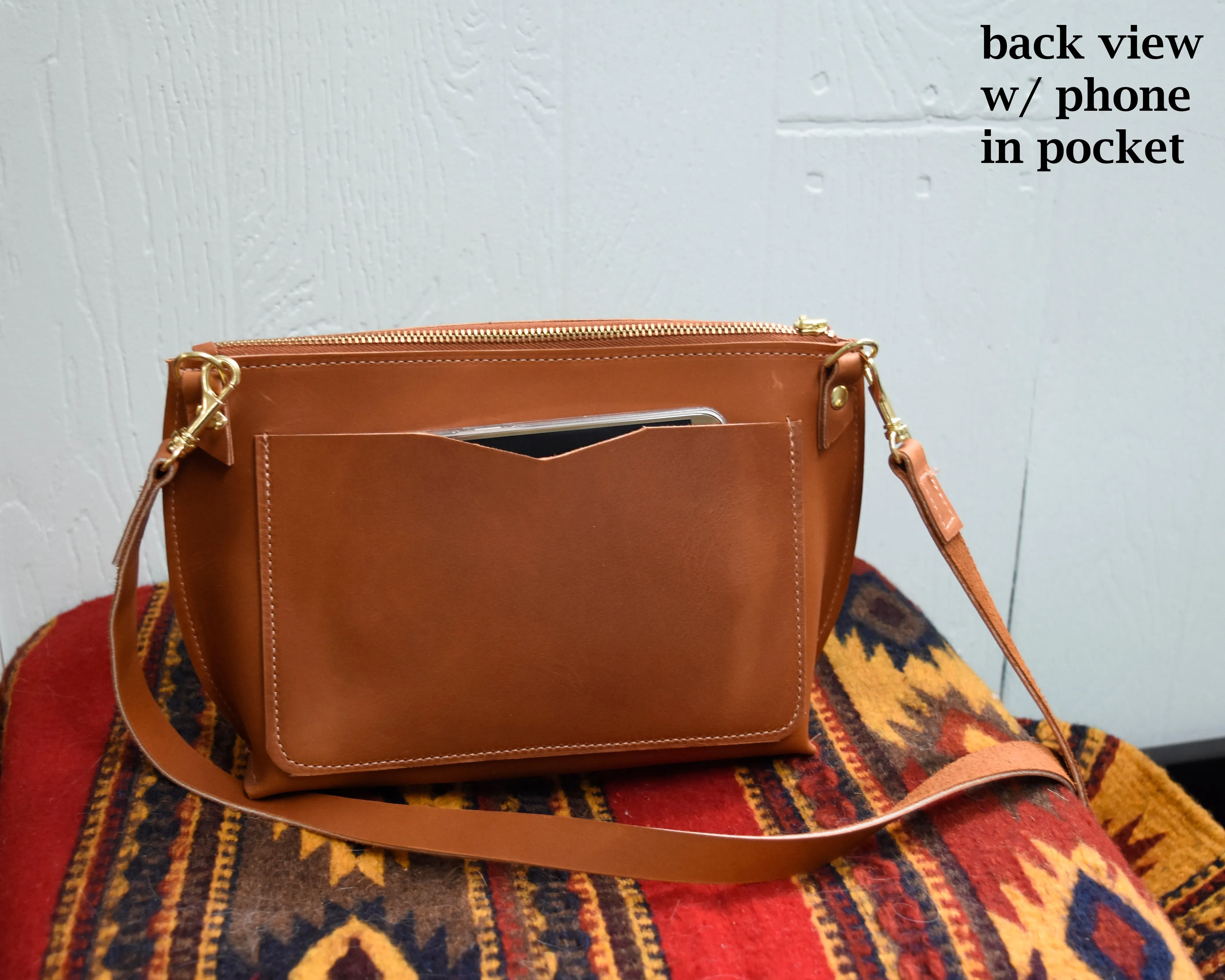Everyday Leather Zip Cross-body