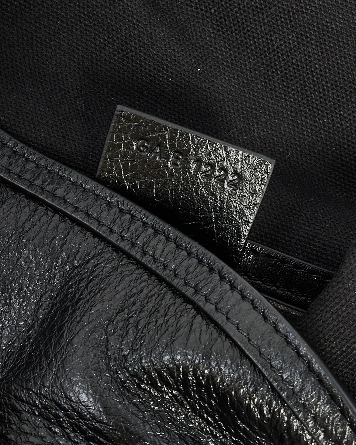 Givenchy Black Leather Voyou Medium Shoulder Bag