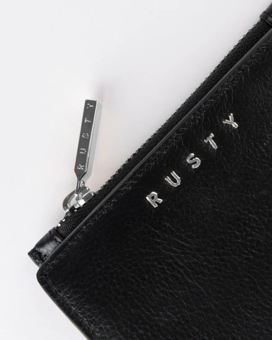 Grace Leather Compact Flap Wallet