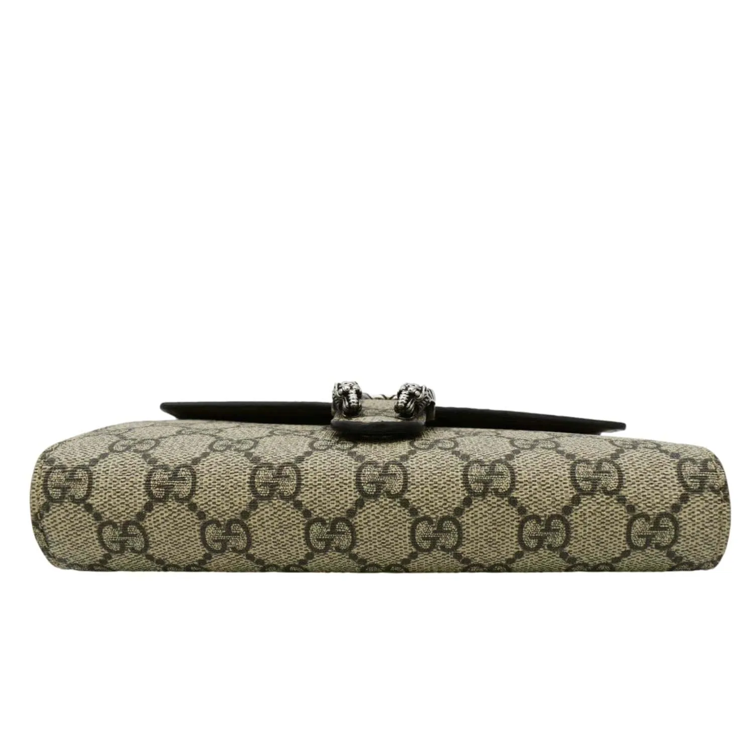 GUCCI Dionysus Small GG Supreme Canvas Crossbody Bag Beige  401231