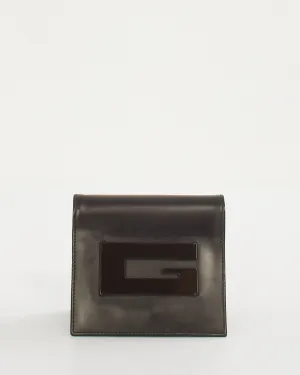 Gucci Men's Brown Leather G Compact Wallet