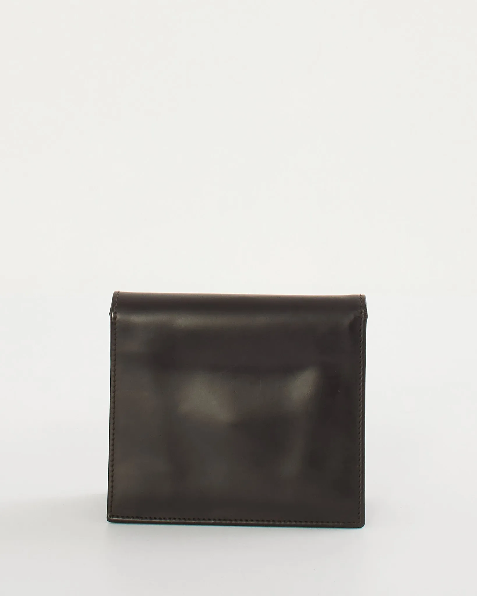 Gucci Men's Brown Leather G Compact Wallet