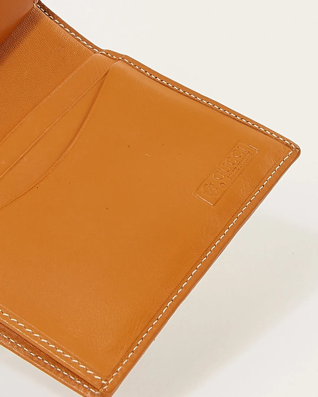 Gucci Vintage GG Micro Monogram Canvas French Compact Wallet