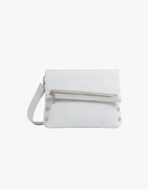 Hammitt VIP Medium Crossbody Clutch in Bluebird & Brushed Silver