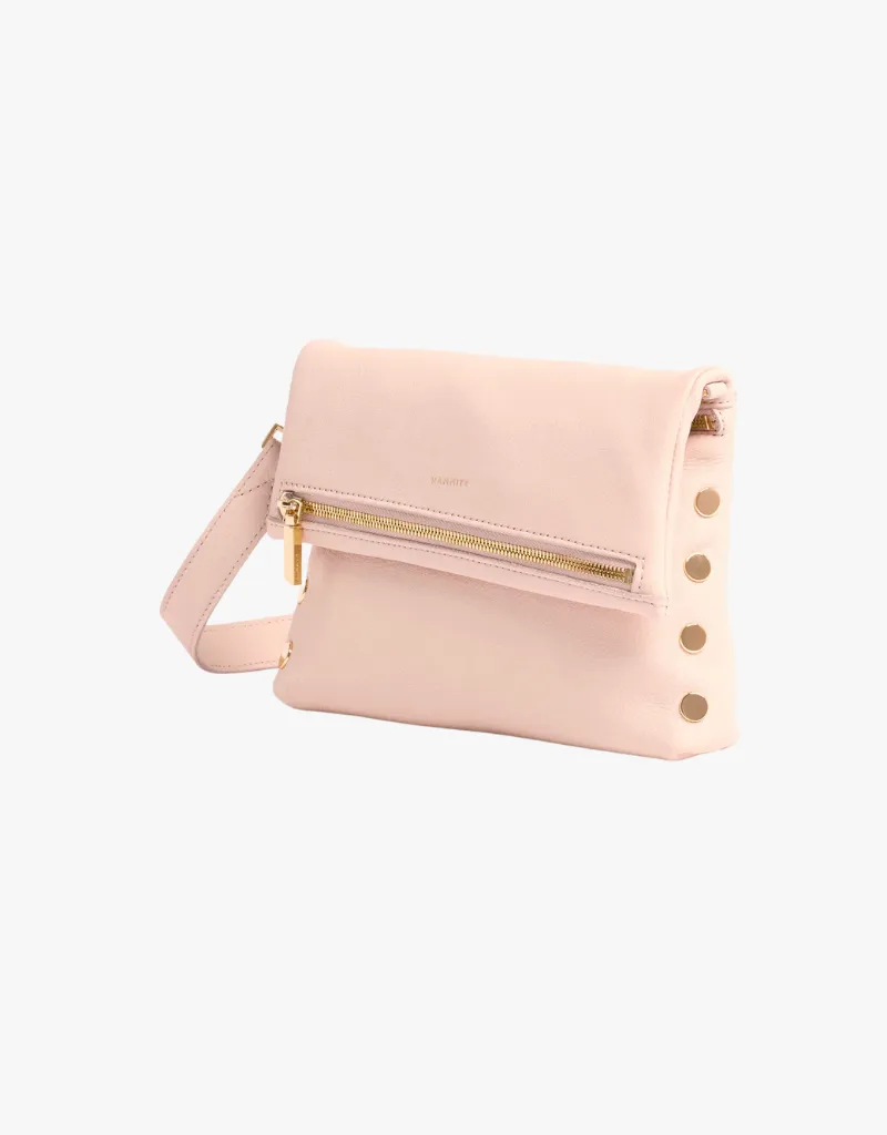 Hammitt VIP Medium Crossbody Clutch in Superbloom Pink & Gold
