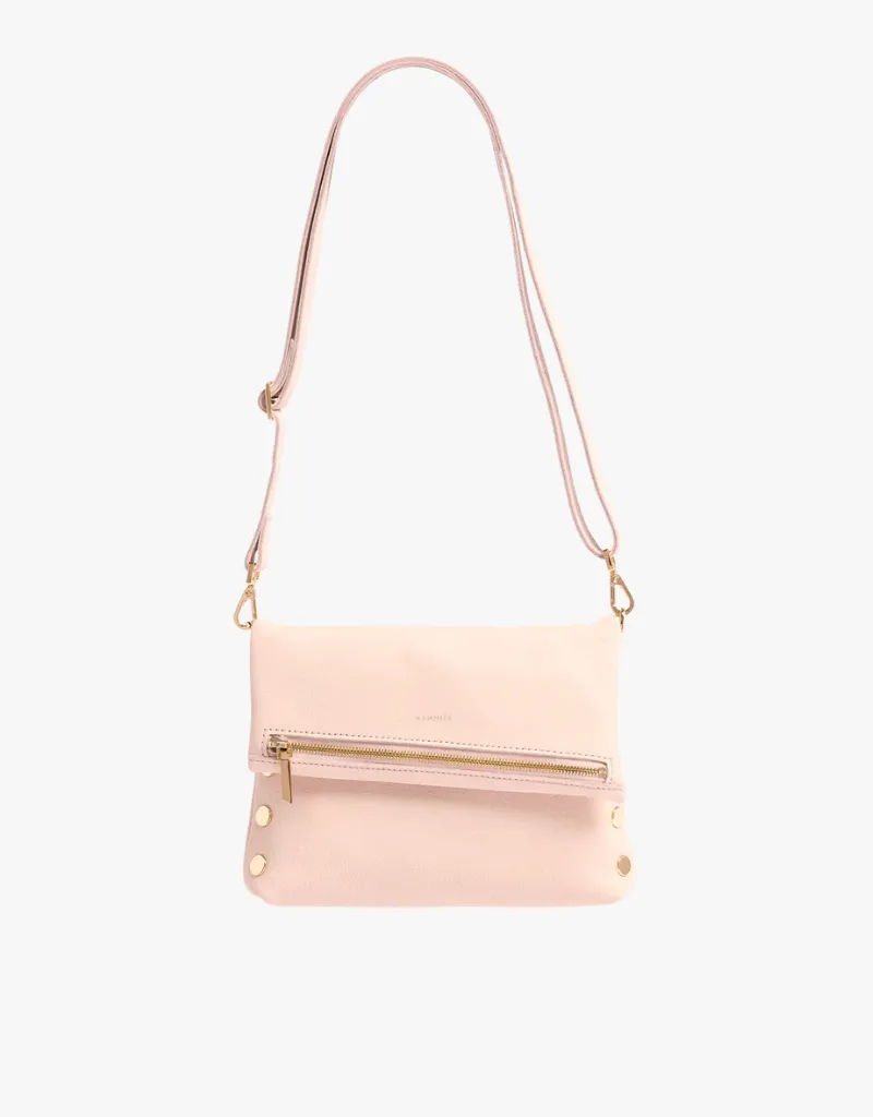 Hammitt VIP Medium Crossbody Clutch in Superbloom Pink & Gold