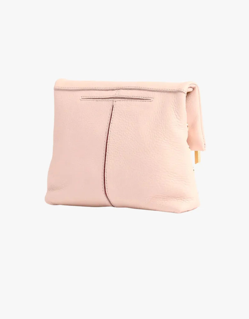 Hammitt VIP Medium Crossbody Clutch in Superbloom Pink & Gold