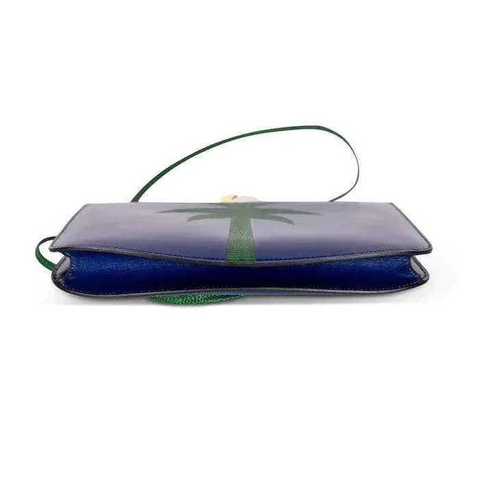 HERMÈS Sac À Malice Palm Tree Bag Rare