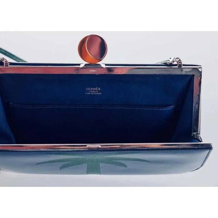 HERMÈS Sac À Malice Palm Tree Bag Rare