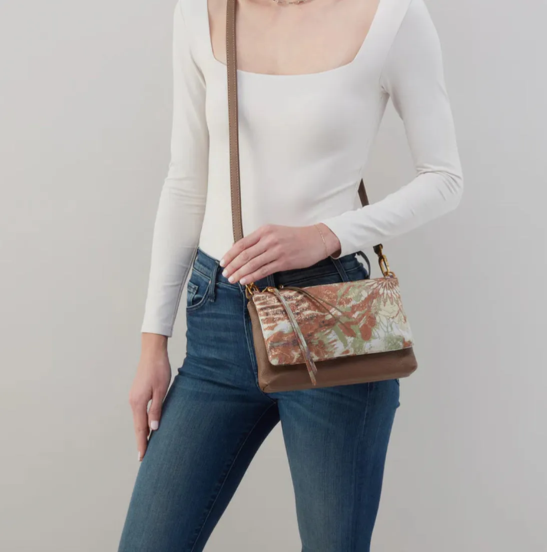 Hobo DARCY DOUBLE Crossbody - Dark Elm