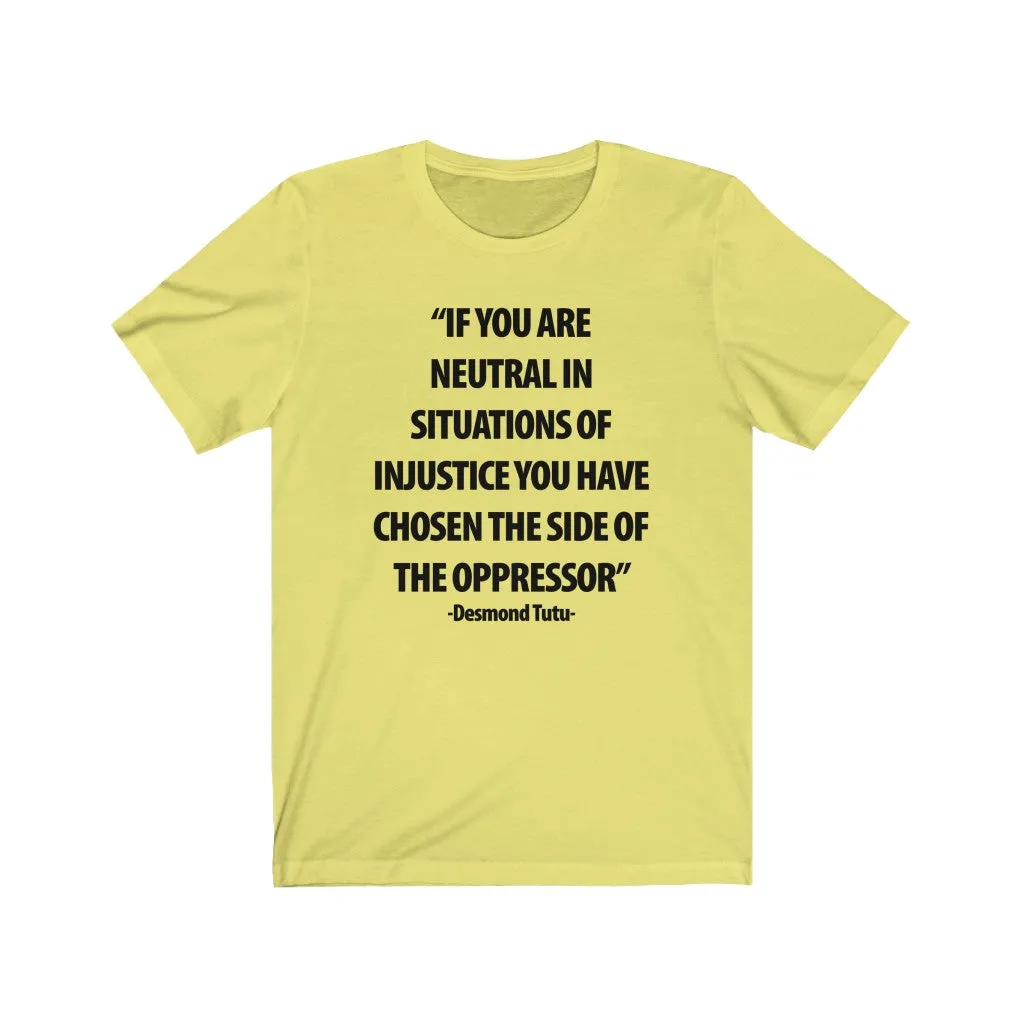 If You Are Neutral...