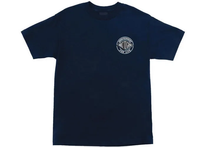 Independent For Life Clutch T-Shirt Navy