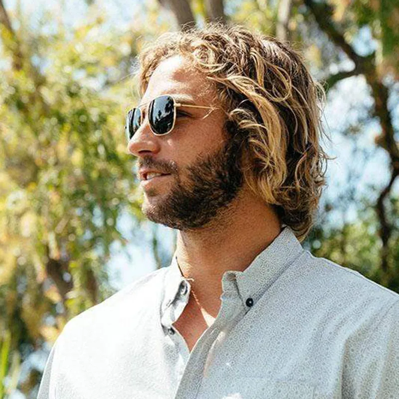Knockaround® Mount Evans Sunglasses in Gold and Aviator Green