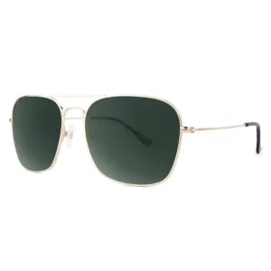 Knockaround® Mount Evans Sunglasses in Gold and Aviator Green