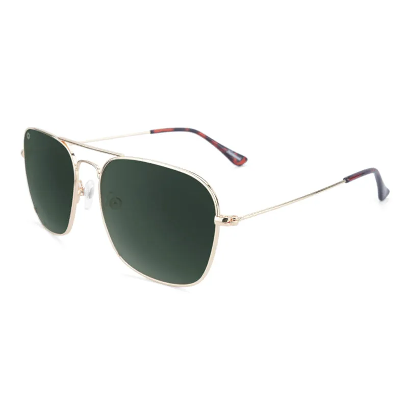 Knockaround® Mount Evans Sunglasses in Gold and Aviator Green