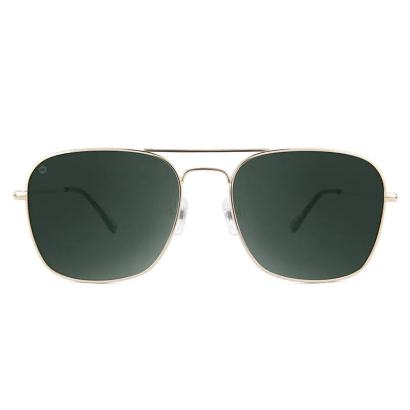 Knockaround® Mount Evans Sunglasses in Gold and Aviator Green