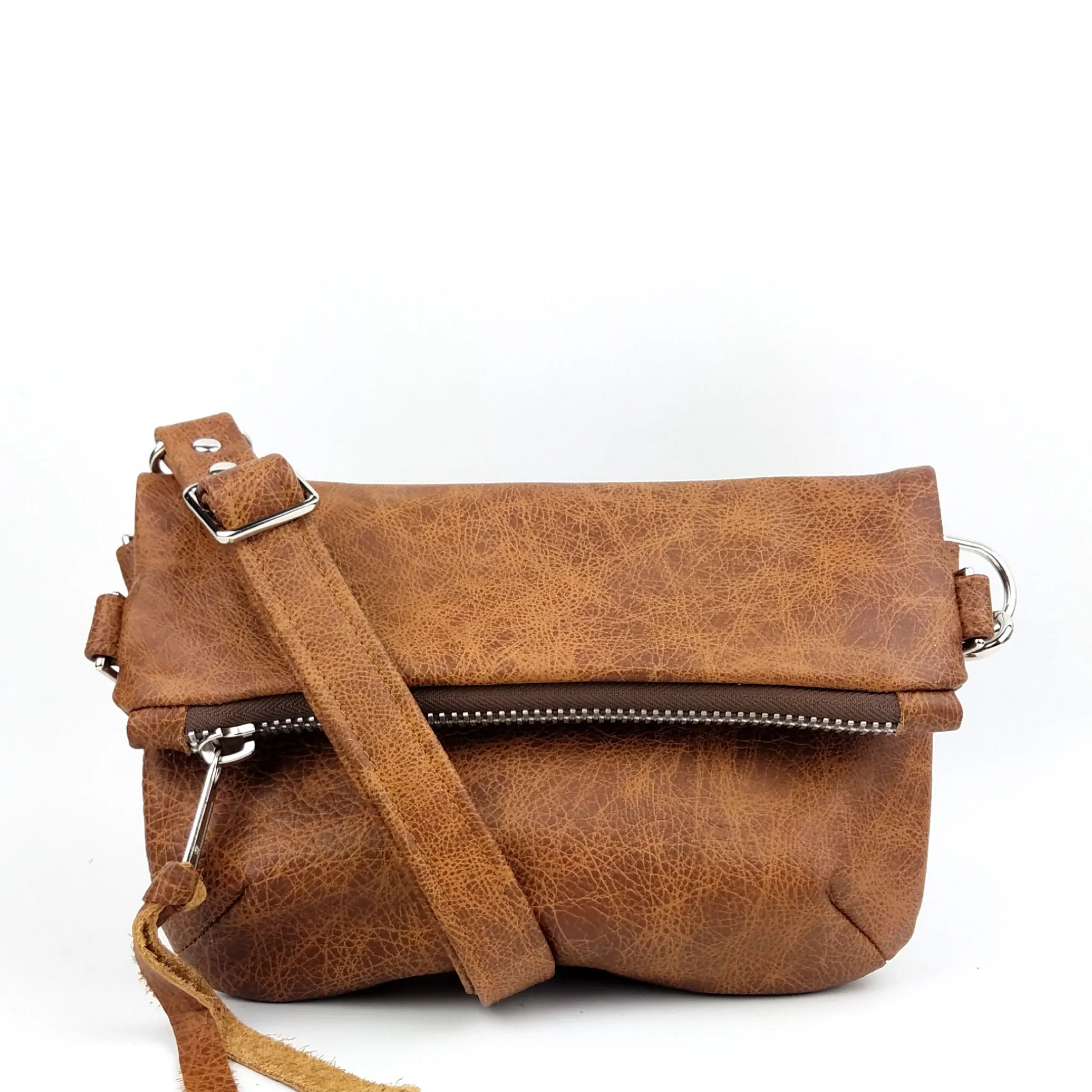 Large Foldover Satchel ~ Whiskey Outlaw