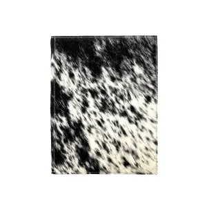 Large Notepad Cover - Black & White w/ No Embossed