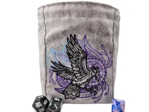 Large Raven Dice Bag