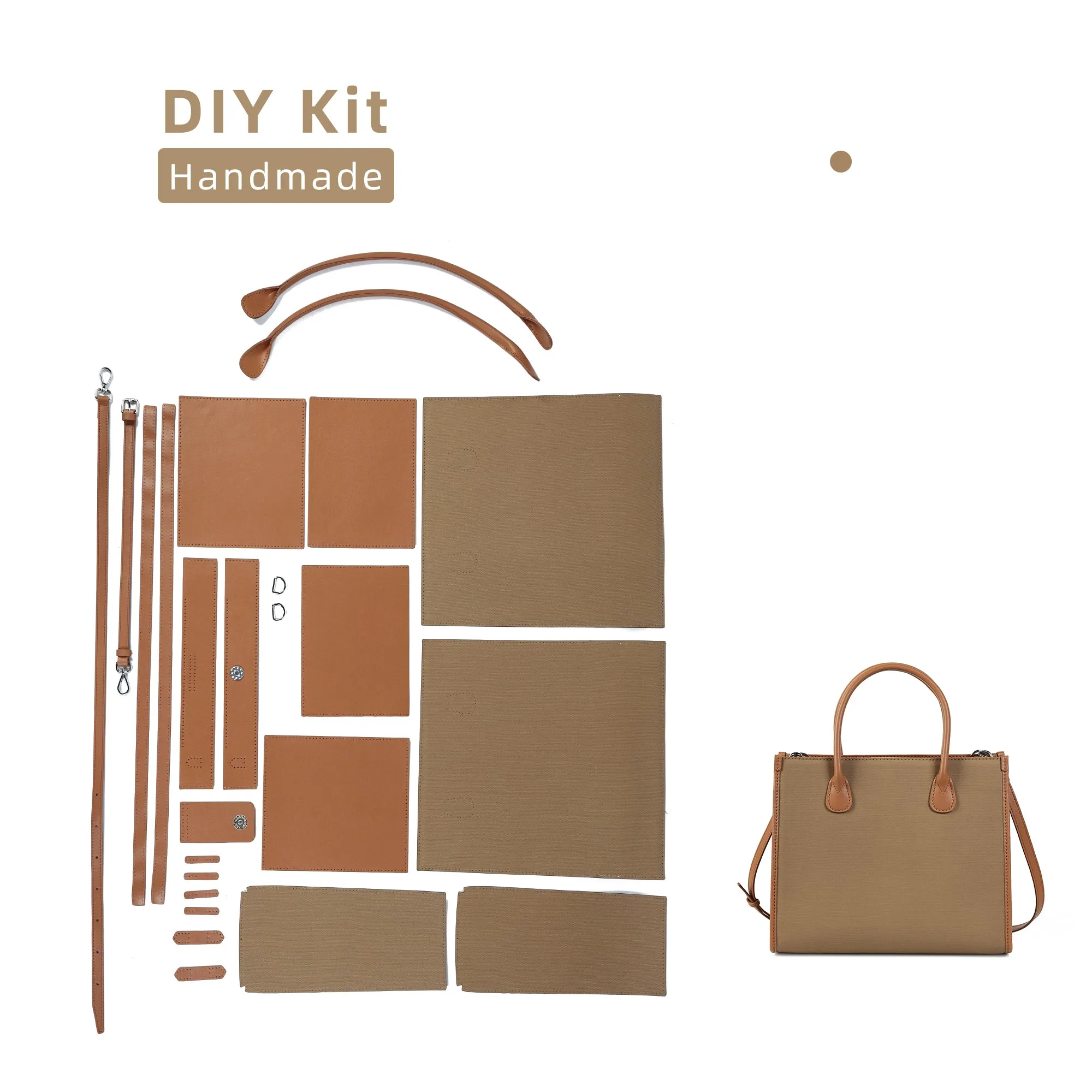 Large Tote Leather Bag Kit