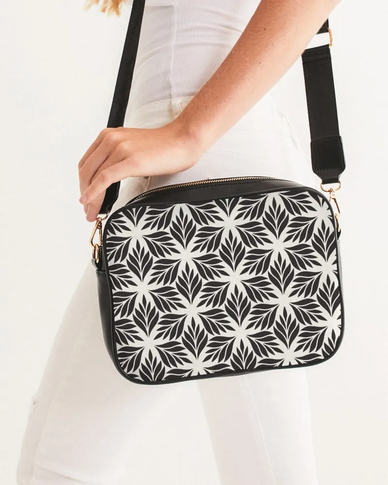Leaf Geo Crossbody Bag