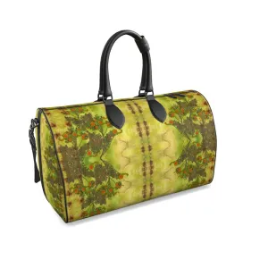 Leather Duffel Bag (WindSong Flower) RJSTH@Fabric #2 RJSTHS2021 RJS