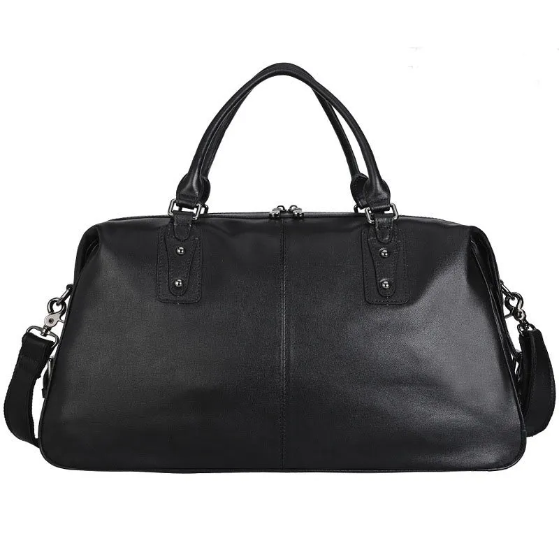 Leather Duffle Bag, Leather Weekender, Gym Bag, Vacation Duffel Bag, Travel Bag, Overnight Bag, Leather Holdall for Gift
