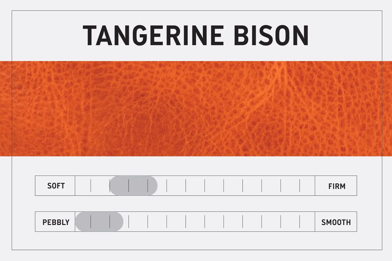 LEATHER FANNY PACK / LEATHER WAIST BAG - TANGERINE BISON
