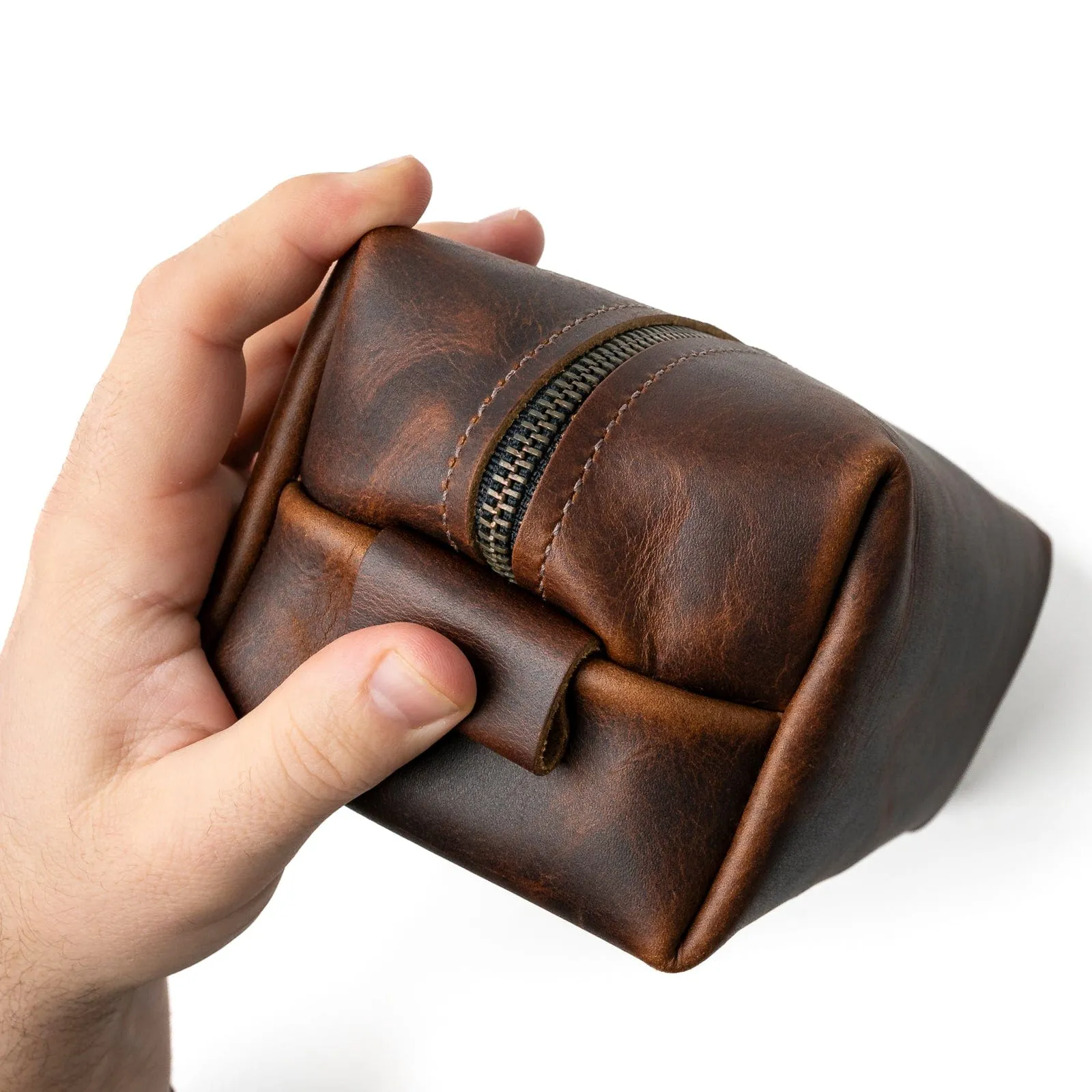 Leather Toiletry Bag