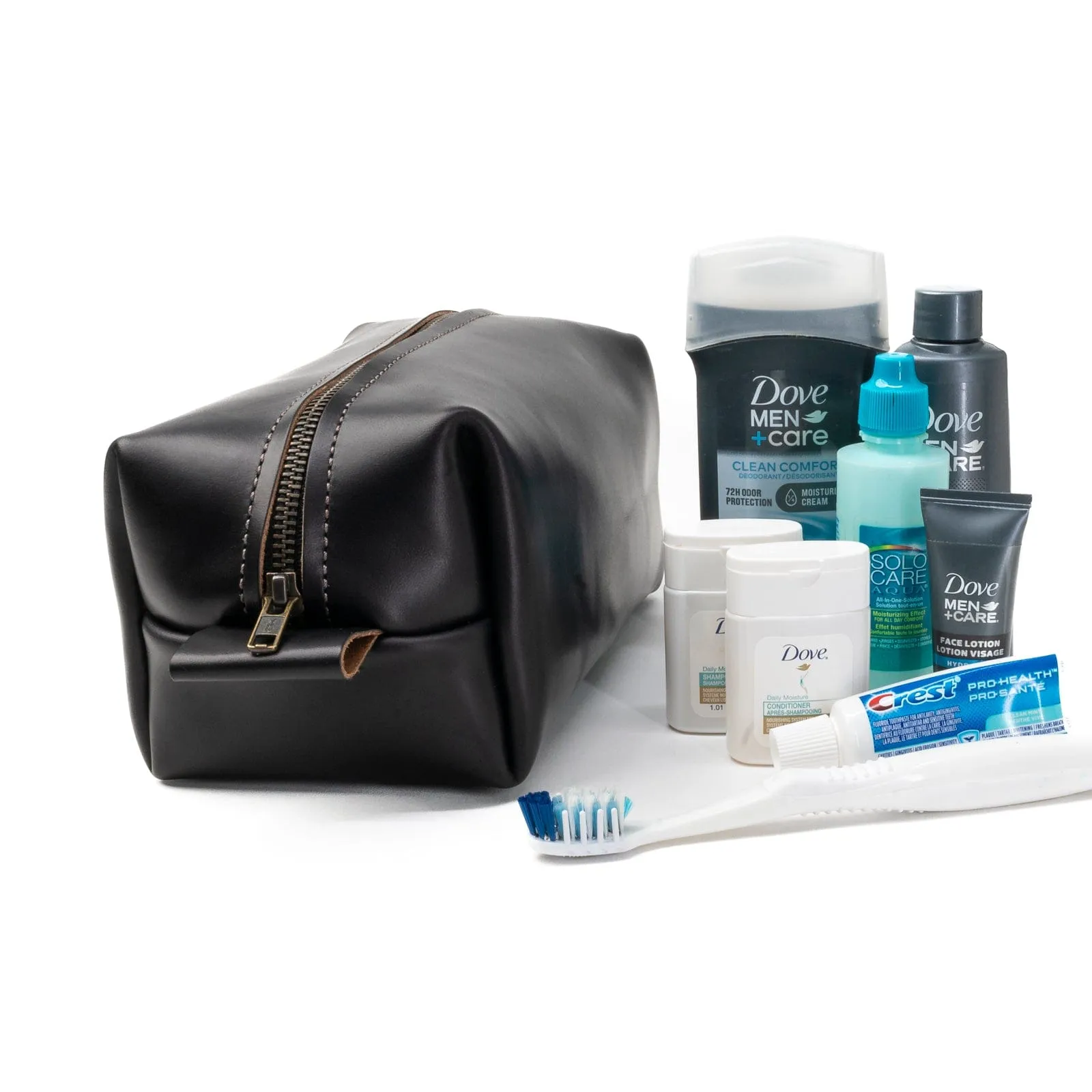 Leather Toiletry Bag