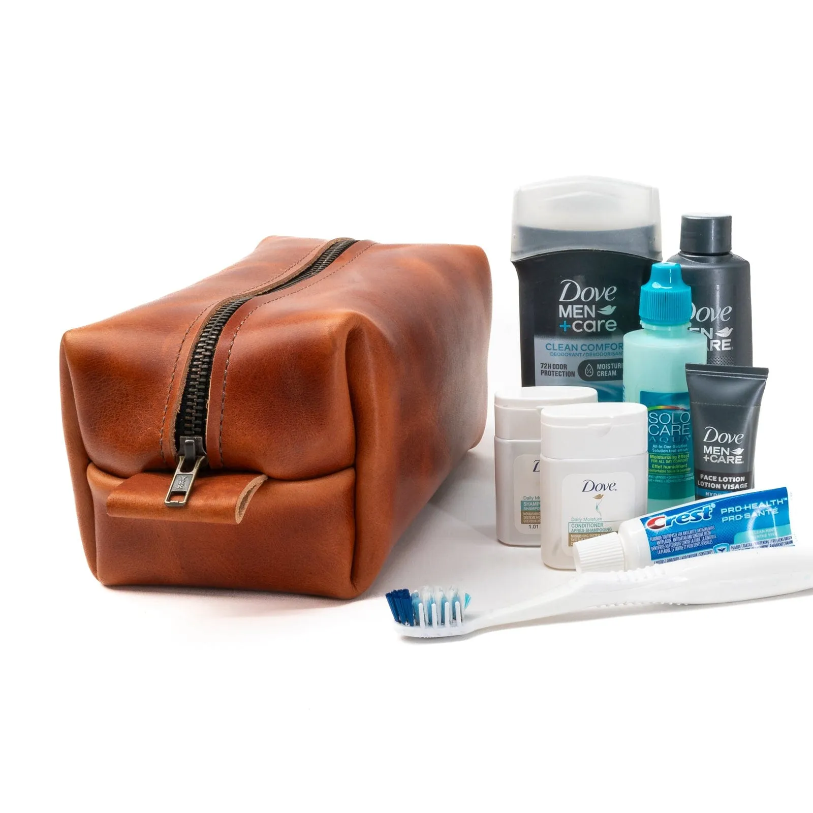 Leather Toiletry Bag