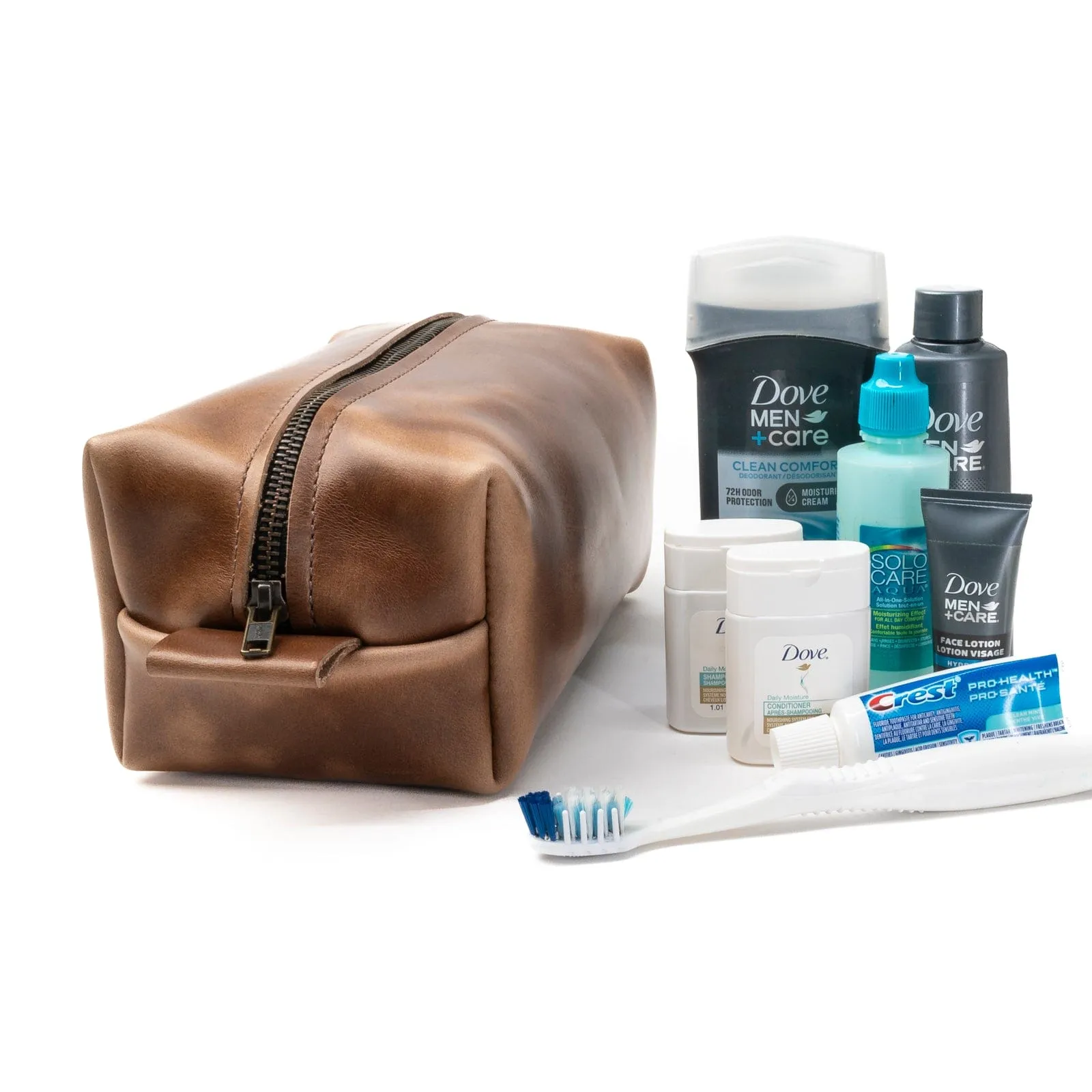 Leather Toiletry Bag