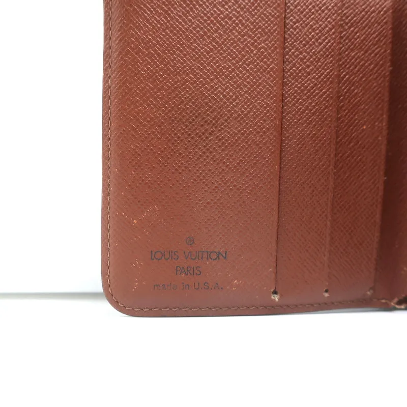 Louis Vuitton Compact Zip Wallet Brown Monogram Canvas