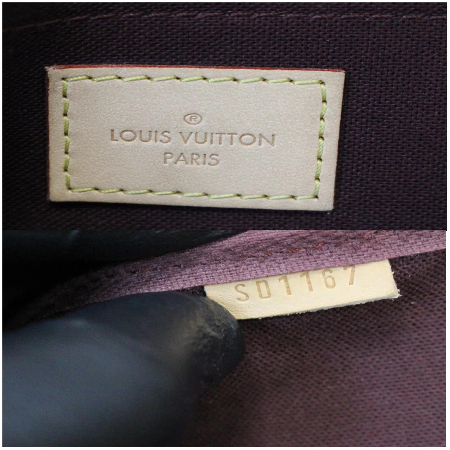 LOUIS VUITTON Favorite MM Monogram Canvas Crossbody Bag Brown