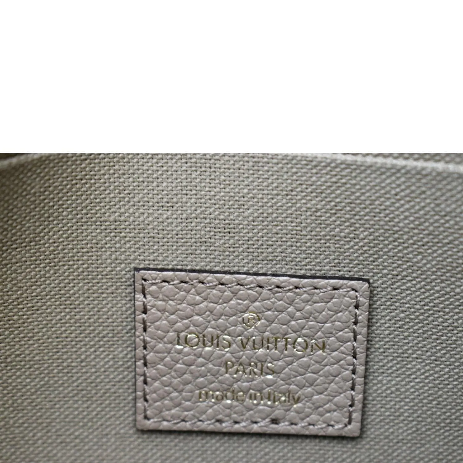 LOUIS VUITTON Felicie Pochette Monogram Empreinte Crossbody Bag Bicolor