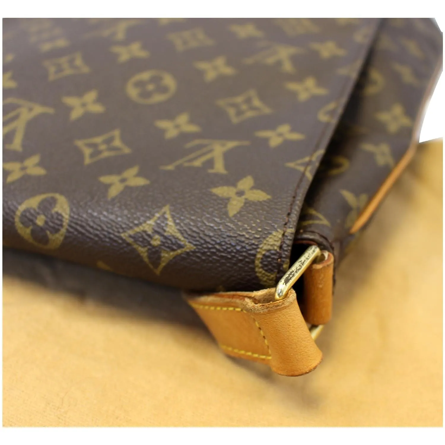 LOUIS VUITTON Musette Salsa GM Monogram Canvas Crossbody Bag