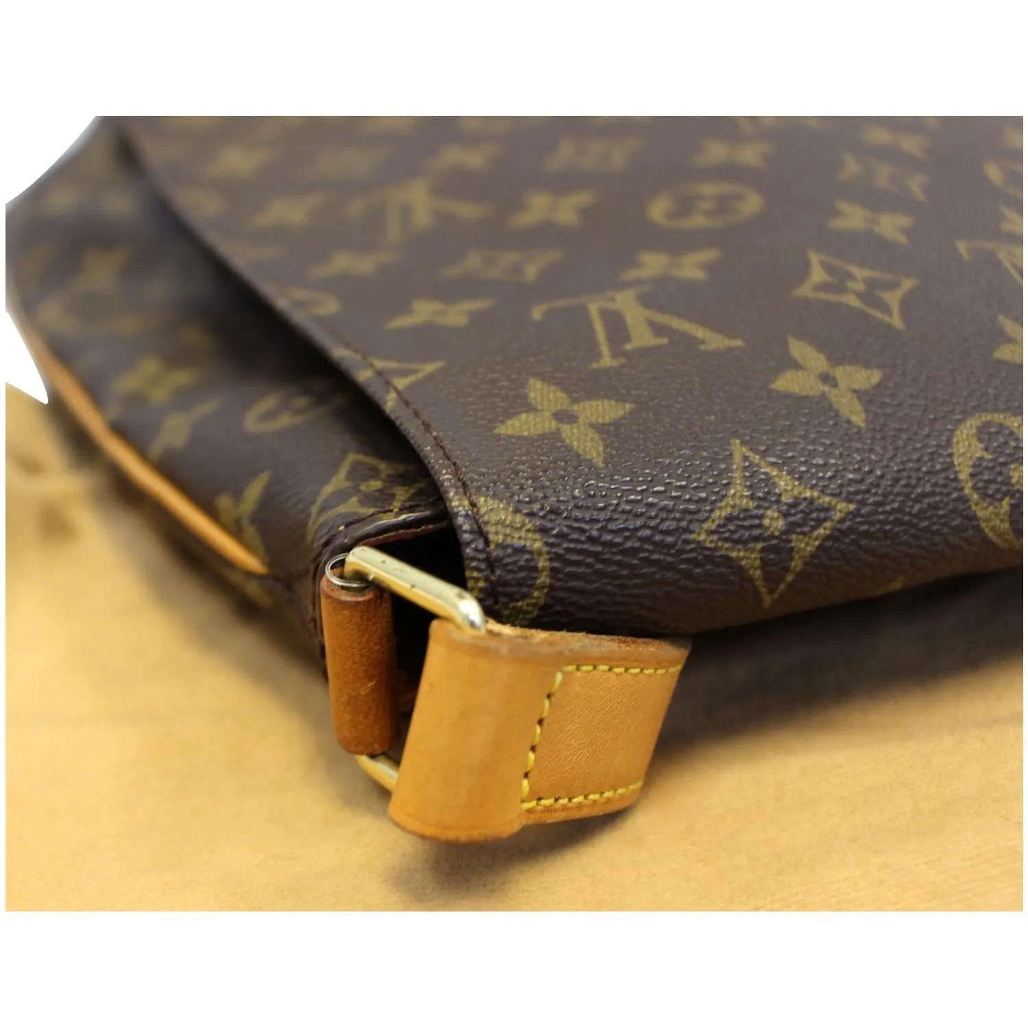 LOUIS VUITTON Musette Salsa GM Monogram Canvas Crossbody Bag