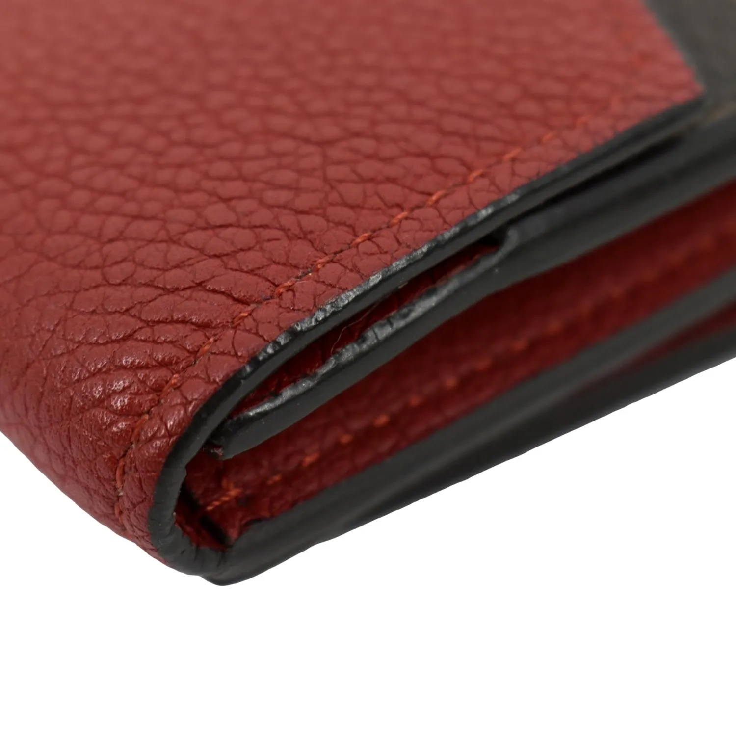 LOUIS VUITTON Pallas Compact Monogram Canvas Wallet Cerise