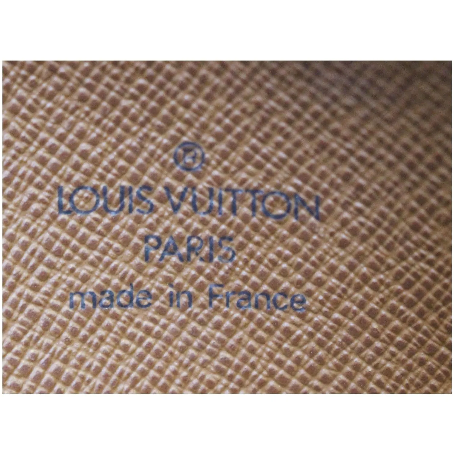 LOUIS VUITTON Pochette Marly Bandouliere Monogram Canvas Crossbody Bag Brown