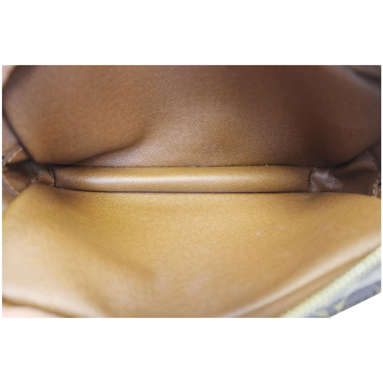 LOUIS VUITTON Pochette Marly Bandouliere Monogram Canvas Crossbody Bag Brown