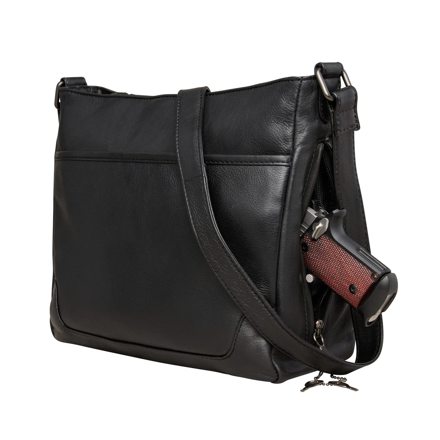 Lydia | Concealed Carry Leather Crossbody or Shoulder Bag