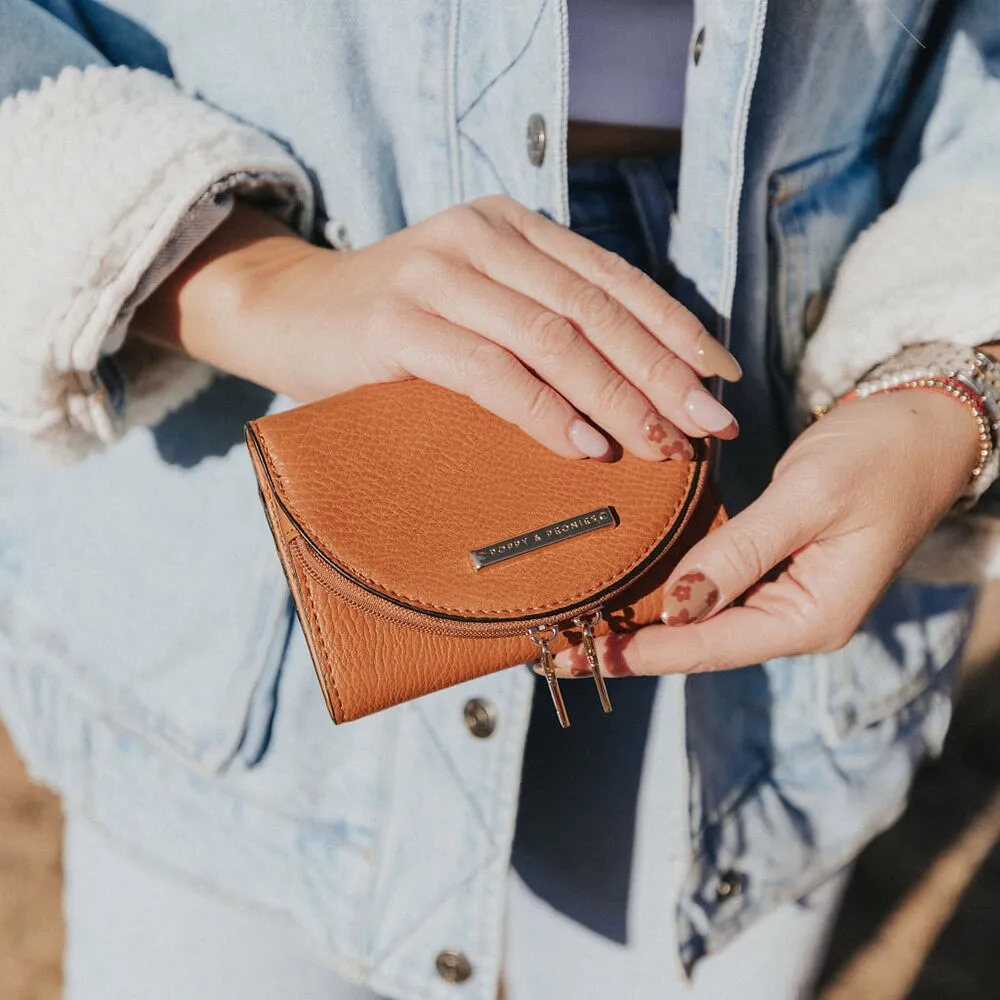 MARGAUX WALLET cognac