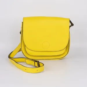 Medium-Sized Crossbody Bag - Yellow